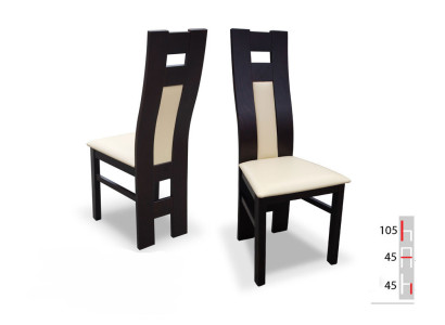 MASSIVHOLZ Weiß STUHL HOLZ DESIGNER STUHL ESSZIMMERSTUHL MODERN DEKORATIVE