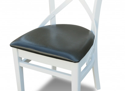 Luxus Design Polster Stuhl Stühle Sitz Lehn Büro Office Esszimmer Holz K66 NEU