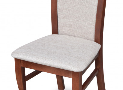 Luxus Design Polster Stuhl Stühle Sitz Lehn Holz Büro Office Esszimmer