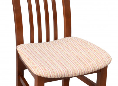 Luxus Design Polster Stuhl Stühle Sitz Lehn Büro Office Esszimmer Holz K5