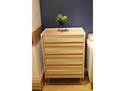 Modern Kommode mit 2 Schubladen Möbel Designer Zimmer Kinderzimmer Neu