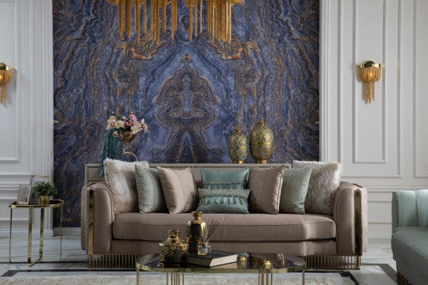 Stilvoll Sofagarnitur 2x Sofas Klassische Design Möbel mit Armlehnen 4+3