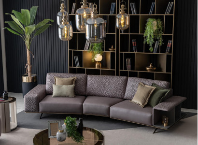 xxl sofa Couch Polster Möbel abgerundete Couch Sofas Big Couchen 363cm