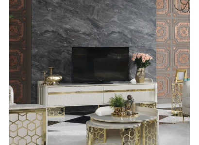 Wohnzimmerschrank Highboard Anrichte Kommode Schrankkonsole Fernseher Ständer