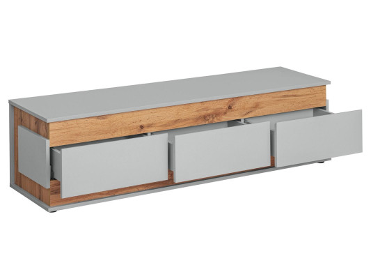 Wohnzimmer Set 5 tlg TV Ständer Modern Vitrine Holz Möbe Luxus Kommode Neu