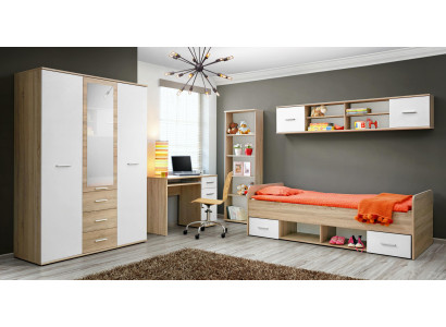 Komplett Jugendzimmer Modern Kinderzimmer Designer Schreibtisch Set Luxus Möbel