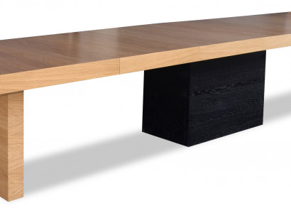 Moderner XXL Büro Konferenztisch Tische Holz Esszimmer Besprechungs