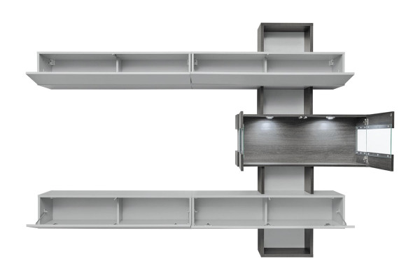 Wohnzimmer Komplett Möbel rtv Lowboard Wohnwand Holz Designer Einrichtung