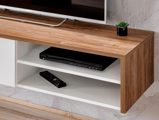 Wohnwand Wandregal Moderne Design TV-Ständer Wohnzimmer Einrichtung Neu