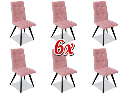 Gruppe Sessel Italienische Luxus Möbel Garnitur Esszimmer Stuhl Set 6x Stühle