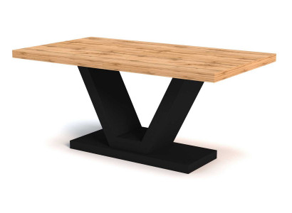 Esstisch Tisch Luxus Esszimmer Wohnzimmer Holz Design Tische Neu 160cm