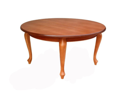 Tisch Esstisch Holztisch XXL Konferenztisch Rund Deko S19 RADIUS 150+50 CM