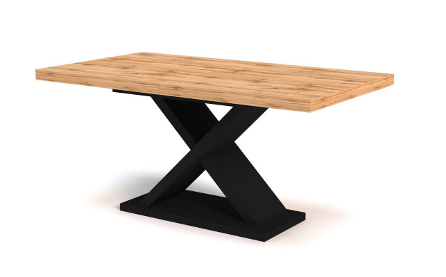 Esstisch Tisch Esszimmer Wohnzimmer Braun Holz Design Luxus Modern