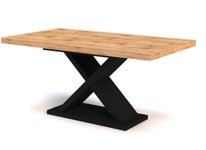 Esstisch Tisch Esszimmer Wohnzimmer Braun Holz Design Luxus Modern