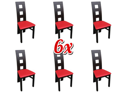 Design Set 6x Sessel Stuhl GruppeTextil Polster Stühle Gastro Esszimmer Stoff