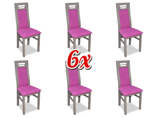 Stuhlgruppe Komplette Garnitur Esszimmer Garnituren 6x Lehnstuhl Stühle Gruppen