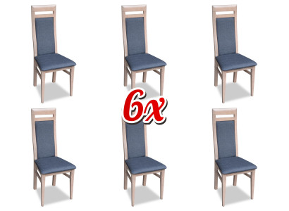 Essgarnitur Essgruppe Möbel Gruppe Esszimmer 6x Stuhl Garnitur Set Stühle Neu