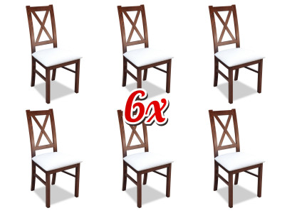 Garnitur Sessel 6x Lehnstühle Stühle Stuhl Polster Design Lounge Club Sitz Lehn