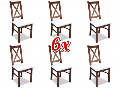 Garnitur Sessel 6x Lehnstühle Stühle Stuhl Polster Design Lounge Club Sitz Lehn