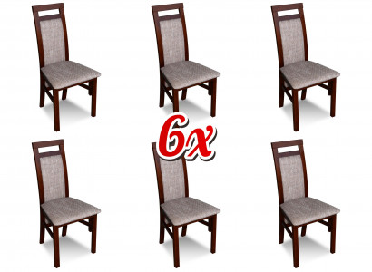 Lehnstuhl Gruppen Garnitur Esszimmer Stuhlgruppe Komplette Set 6x Lehn Stühle