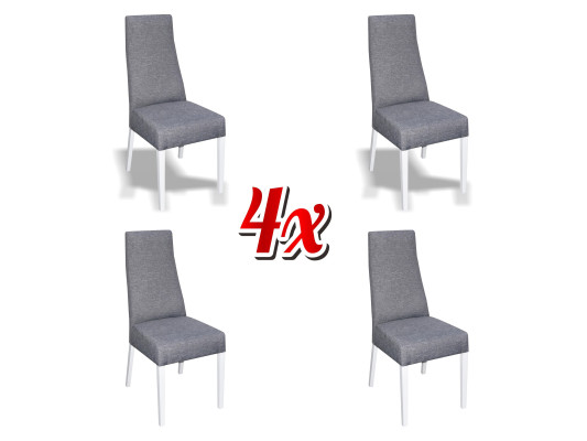 Esszimmer Küche Gruppe Set Stuhl Garnitur Sitz Polster Holz 4x Stühle Möbel Neu
