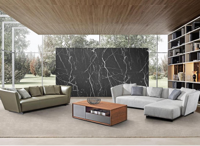 Ecksofa Sofa Couch Eckgarnitur + Dreisitzer 3er Couch Sofas Couchen Textil