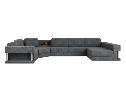 Ecksofa U Form Bettfunktion Schlaf Sofa Neu Wohnlandschaft Multifunktion Couch