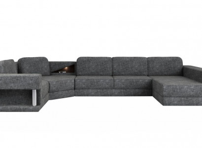 Ecksofa U Form Bettfunktion Schlaf Sofa Neu Wohnlandschaft Multifunktion Couch