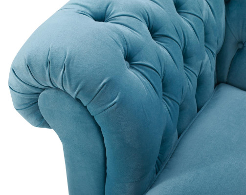 Chesterfield 2+1+1 Sofagarnitur Couch Polster Sitz Garnitur Sofa Couchen