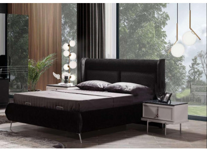 Designer Betten Luxus Bett 2x Nachttische 3tlg. Schlafzimmer Neuer Set