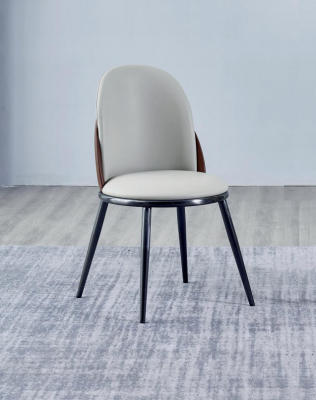 Esszimmer Möbel Designer Weißer Einsitzer Ohne Armlehnen Luxus Holzstuhl