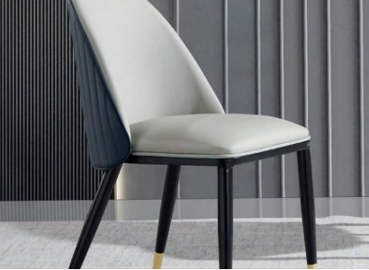 Hellgrauer Esszimmerstuhl Stilvolle Holzstühle Moderne Lehnstühle Neu