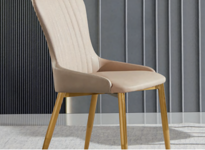 Esszimmer Sitzmöbel Grüner Einsitzer Polsterstuhl Luxus Holz Stühle