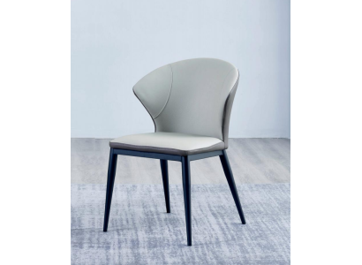 Weiße Polsterstühle Designer Textil Einsitzer Esszimmer Edle Holzstühle