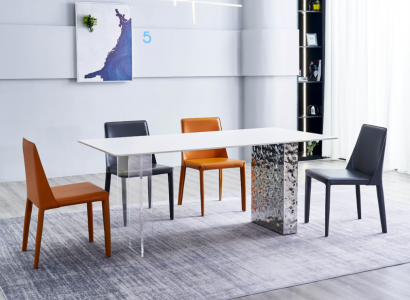 Esszimmergruppe Essgruppe 4х Stühle Sitzgruppe Esstisch Esszimmer Neu