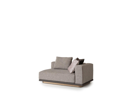 Ecksofa L form Wohnlandschaft Polstersofa Stoffsofa Grau Modern Sofa