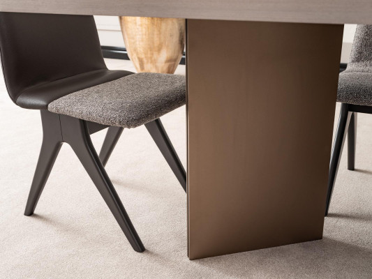 Essgruppe Essecke Esszimmermöbel Esstisch Esszimmer 7tlg Holz Grau