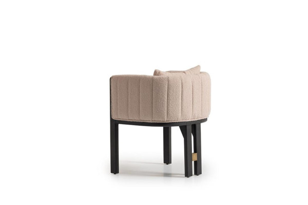 Esszimmerstuhl Gruppe Set Stühle Küchenstuhl 4tlg Lehnstuhl Beige