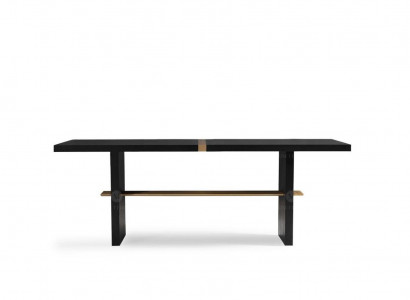 Esstisch Esszimmertisch Tisch Esszimmer Holz Schwarz Esszimmermöbel