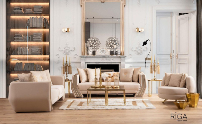 Sessel Luxus Polster Möbel Wohnzimmer Einsitzer Sessel Textil Lounge Restaurant