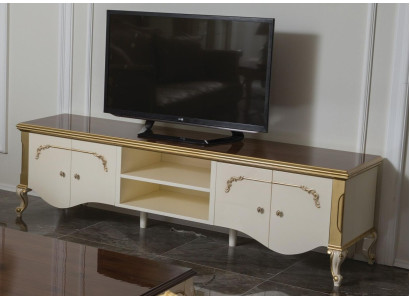 Sideboard tv Schrank Lowboard Schrank tv Möbel Fernsehtisch weiß Neu