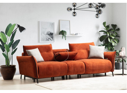 Viersitzer Sofa Couch Luxus Wohnzimmer Designer Modern Möbel Neu