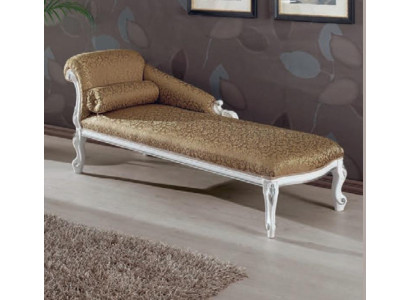 Luxuriöse Chaiselongue Liege Chaiselongue Chaiselongue Art deco Textil Komfort