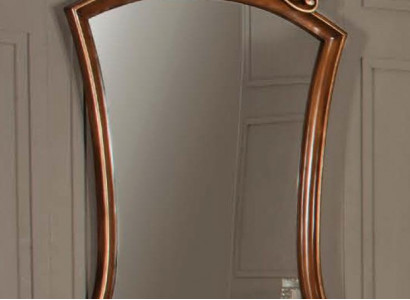 Klassischer Design Spiegel Italienische Wandspiegel Holz Stand Wand Italien Neu