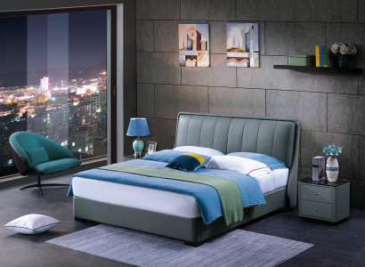 Luxus Schlafzimmer Möbel Bett 2x Nachttisch Set Betten Hotel Möbel 3tlg. Neu