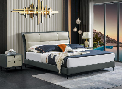 Schlafzimmer Bett Nachttische 3 tlg Set Luxus Design Betten Holz Doppelbett