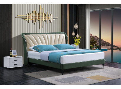 Bettgestell Stoff Möbel Luxus Moderne Betten Bett Textil Schlafzimmer Design Neu