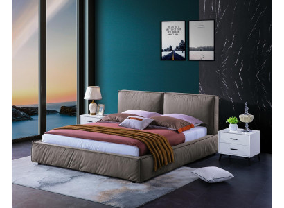 Design Schlafzimmer Bett Luxus Holz Betten Doppel Ehe Polster Möbel 180x200cm