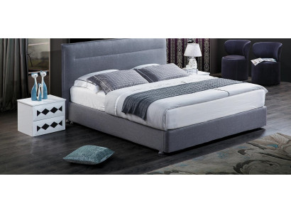 Luxus Boxspring Bett Stoff Hotel Blaue Betten Schlafzimmer Möbel Design Doppel.