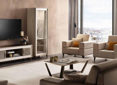 Sofagarnitur 3211 Sitzer Set Design Sofas Polster Couchen 4tlg Textil Relax Neu